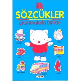 Resim İlk Sözcükler - Çıkartmalarla Birlikte Mavi 