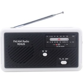 Resim Ranyeek D626 Çok Fonksiyonlu Acil Durum Radyosu: Solar, El Krikolu, Usb Şarj, Fm/am, 90db Alarm, Led Fener 