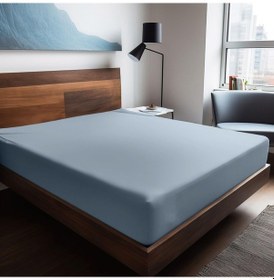 Resim Soley Mix & Match Plain %100 Pamuklu Ranforce 180 X 200 Çift Kişilik Çarşaf 001 