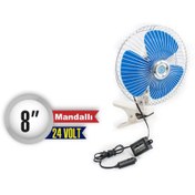 Resim Carub Br6400401 Vantilator Mandallı 8inc 24v 