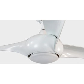 Resim Alsanfan Hisar Beyaz Aydınlatmalı Uzaktan Kumandalı Tavan Vantilatörü 