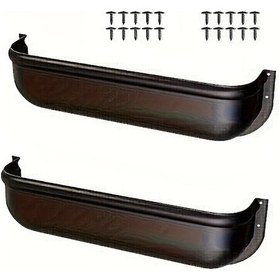 Resim Xuweiwei 2 Paket Dark Brown Rv Kapı Depolama Kutusu Kamp Aracı Kapı Askılı Organizer Evrensel Tip Koyu Kahverengi 