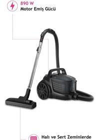Resim Altus Al 615 Toz Torbasız Süpürge 