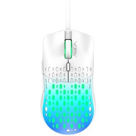 Resim Aula S11 Pro 3600DPI RGB Optik Gaming Mouse Mavi 