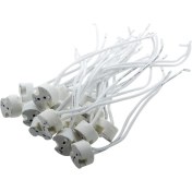 Resim Alchemy Craft 15 Adet Beyaz MR16 Gu5.3 Seramik Tabanlı Duy LED Işıklı Lamba Tutucu (Yurt Dışından) 