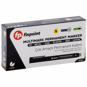 Resim FixPoint Parmanent Kalem Cd Kalemi S Siyah 