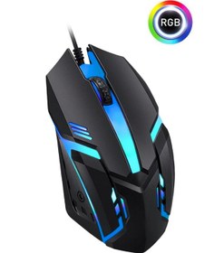 Resim Revenge Thunder Rgb Kablolu 7 Renk Modu Gaming Oyuncu Mouse Optik 