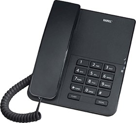 Resim Siyah Analog Masa Üstü Kablolu Telefon Tm140 