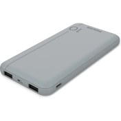 Resim Philips Dlp2810cv/00 10.000 Mah Powerbank 2xusb-a, 1xusb-c, Gümüş 