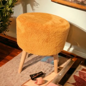 Resim T.İpekli Puf Berjer Koltuk Çay Seti Makyaj Masası Oturak Tekli Berjer 