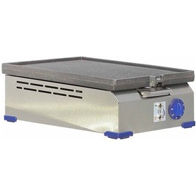 Resim Tuğra Elektrikli Tekli Döküm Izgara 30 CM 