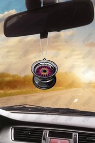 Resim STİCKERCI BEY BBS RS2 JANT OTO DİKİZ AYNASI SÜSÜ 2D ÇİFT TARAFLI PLEKSİ UV BASKILI 