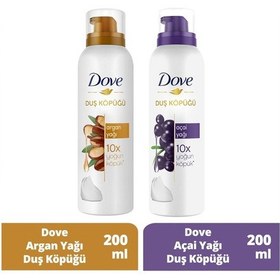 Resim Dove Duş Köpüğü Argan Yağı 200 ML + Açai Yağı 200 ML 