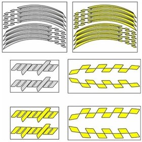 Resim Florasan Sarı Universal Racing Şerit 3 