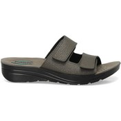 Resim Polaris 607005.z4pr Antrasit Kadın Ev Terliği 000000000101888204 Gri 