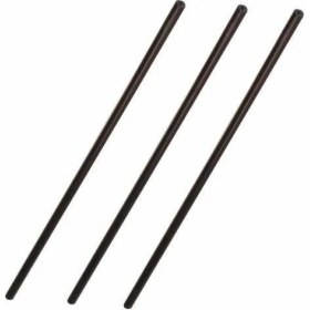Resim Aesco Mum Sıcak Silikon Siyah 6,2 mm 30 cm 3 Adet 