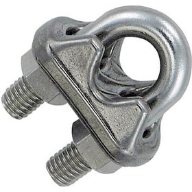 Resim Paslanmaz Krom Klemens. Halat Klemensi. 4mm 