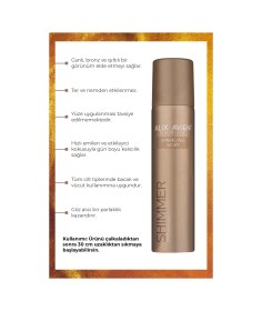 Resim Alix Avien Shimmer Sparkling Ivory Işıltılı Vücut Spreyi 75 ML 