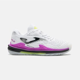 Resim Joma Ace Kadın Toprak Kort Tenis Ayakkabısı Beyaz Mor Tacels2602c 