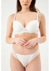 Resim Eros 810 Kadın Linda Badem Boş Cup Sütyen Takımı 