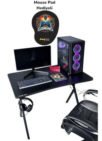 Resim Heygaming2 Profesyonel Oyuncu Masası Siyah 110 Cm Siyah 