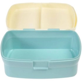 Resim 1.8 Litre 22 16 Cm Plastik Beslenme Kabı Sızdırmaz Yemek Saklama Kutusu Çok renkli 