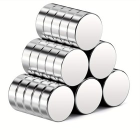 Resim 10x3mm Güçlü Manyetikler, Ofisler İçin İyi Manyetikler ve İyi Asılı Araç Neodim Disk Manyetikleri, Araç Odası 