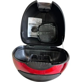 Resim Wogen 33 Litre Arka Çanta Topcase Siyah Karbon 