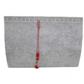 Resim Ayaklı Kolye Zincir & Kolye standı (19 lu) Gri Süet 