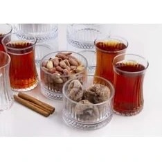 Resim Storemax Store Çay Bardağı ve Çerezlik Kase Seti 12 Parça 