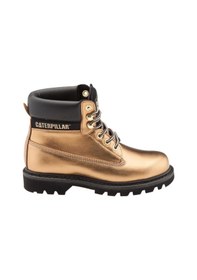 Resim Caterpillar Colorado Bronze Deri Kadın Bot Siyah 