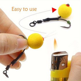 Resim Avrupa Tarzı Balık Topları | Yem, İplik Geçiriciler, Bağlama İpleri, Sazan Balıkçılığı Aksesuarları ve Boncuklar, Silindirik Yem Tasarımı, Dayanıklı Balıkçılık Malzemeleri, Dişli İpler, Balıkçılar İçin Balık Topu Tipi Yemler 