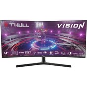 Resim THULL Vision TG-UWQHD34C 34" 1ms 165Hz Uwqhd (Hdmı+2xdp) Va Frameless Qhd Curved Gaming Monitör 
