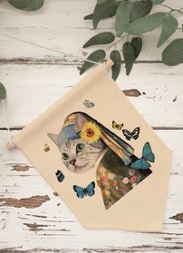 Resim Mutfak Duvar Dekoru, Pinterest Oda Dekoru, Sanat Serisi, Kanvas Flama Askılı Duvar Örtüsü NO:451 - Renkli - 19 / 30 x 40 