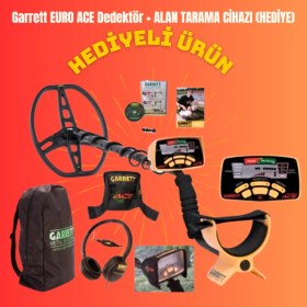 Resim Garrett Euro Ace Altın Dedektörü + Zemin Tarama Define Dedektörü 