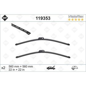 Resim Valeo SILECEK SUPURGESI TAKIMI 560mm / 560mm MERCEDES W203 CL203 S203 C209 A209 . AUDI A4 SWF DPMAH 