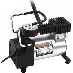 Resim Lastik Hava Kompresörü Metal Büyük Piston Çantalı 12v 