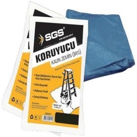 Resim Kalın Boya Örtüsü 10M2 Çok Renkli 