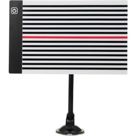 Resim Led Reflektör Hattı Kurulu Işık Boyasız Göçük Bulucu K22805 Panel Size 24x15cm 