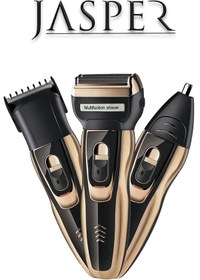 Resim JASPER Jpr-2020 New Series 3 Başlıklı Özel Tasarım Saç Sakal Burun Kılı Alma Tıraş Makinesi 