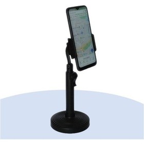 Resim Çok Fonksiyonlu Ayarlanabilir Mobil Telefon Tutucu Masaüstü Stand 