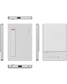Resim Sharge Disk Plus: Ultra Ince Nvme SSD Kutusu ve Çok Fonksiyonlu Hub - Gümüş 