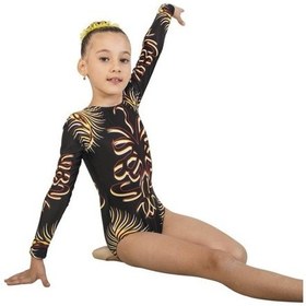 Resim C-20 Baskılı Cimnastik Mayo Çok Renkli 