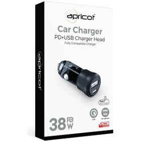 Resim Apricot Apc-cc38 38w Araç Şarj Cihazı 