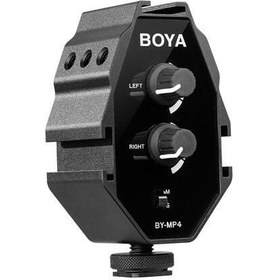 Resim Boya BY-MP4 Telefon ve Kamera Mikrofon Ses Mikseri 