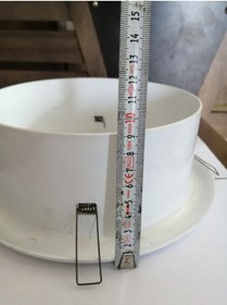 Resim Hakim Havalandırma Ø200mm Plastik Yuvarlak Mandallı Anemostad 20cm 