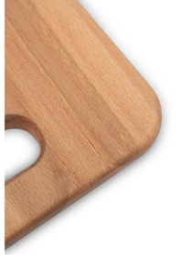 Resim Yekpare Masif Ahşap Sunum Tahtası Kesme Tahtası Kayın Medium 8 