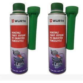 Resim Würth Benzin Yakıt Sistemi ve Enjektör Temizleyici 300ml 2 Adet 