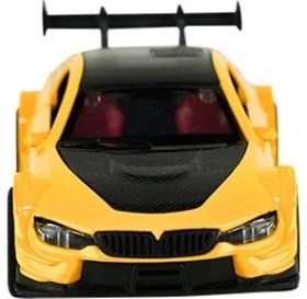 Resim Die Cast 1:32 Çek Bırak Gt Yarış Arabası Sarı 