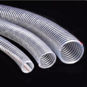 Resim Willowhaven Ağır Hizmet Takviyeli Emme Hortumu 10mm Id 16mm Od 39.37inç Su Yağ Toz 